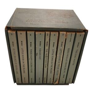 Laura Ingalls Wilder Little House Books Box Set 9 Paperbacks Garth Williams 1971